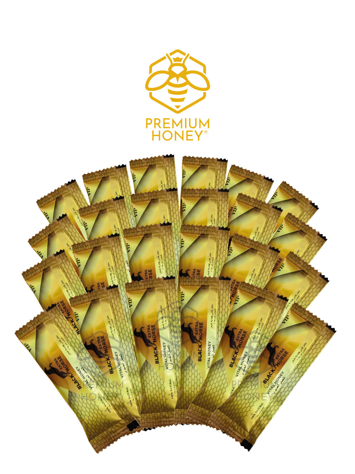 4 CAJAS EXTRA BLACK HORSE