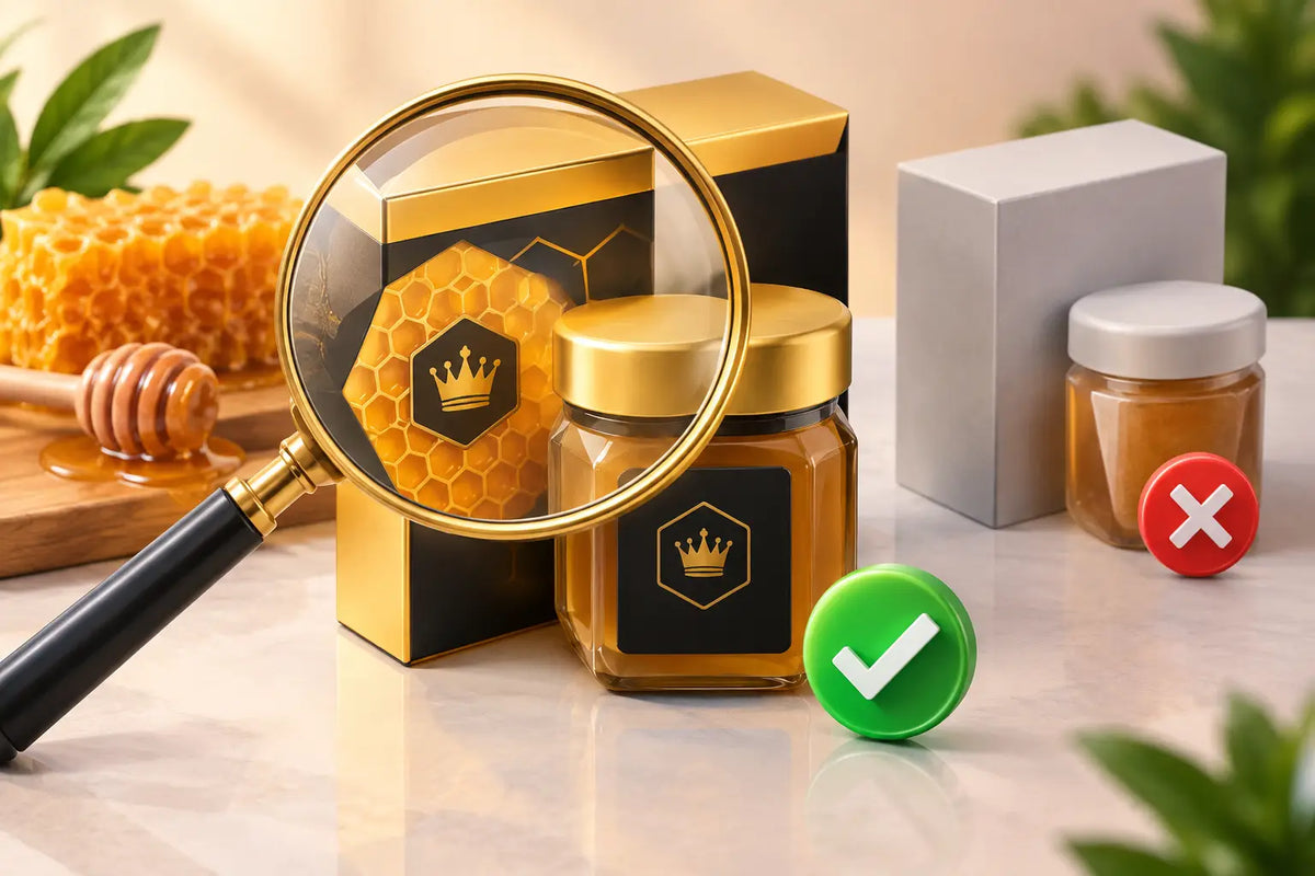 Cómo identificar Royal Honey original al comprar