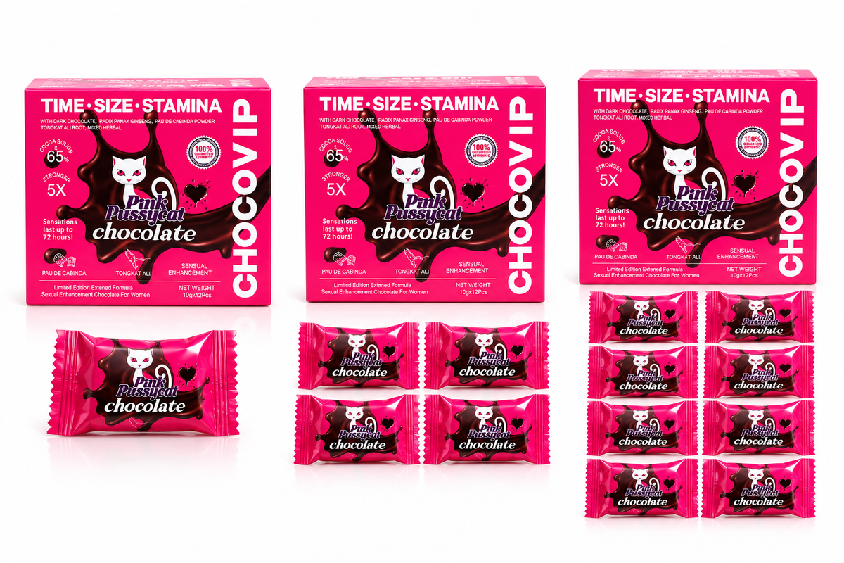 Pink Pussycat Chocolate 12 piezas