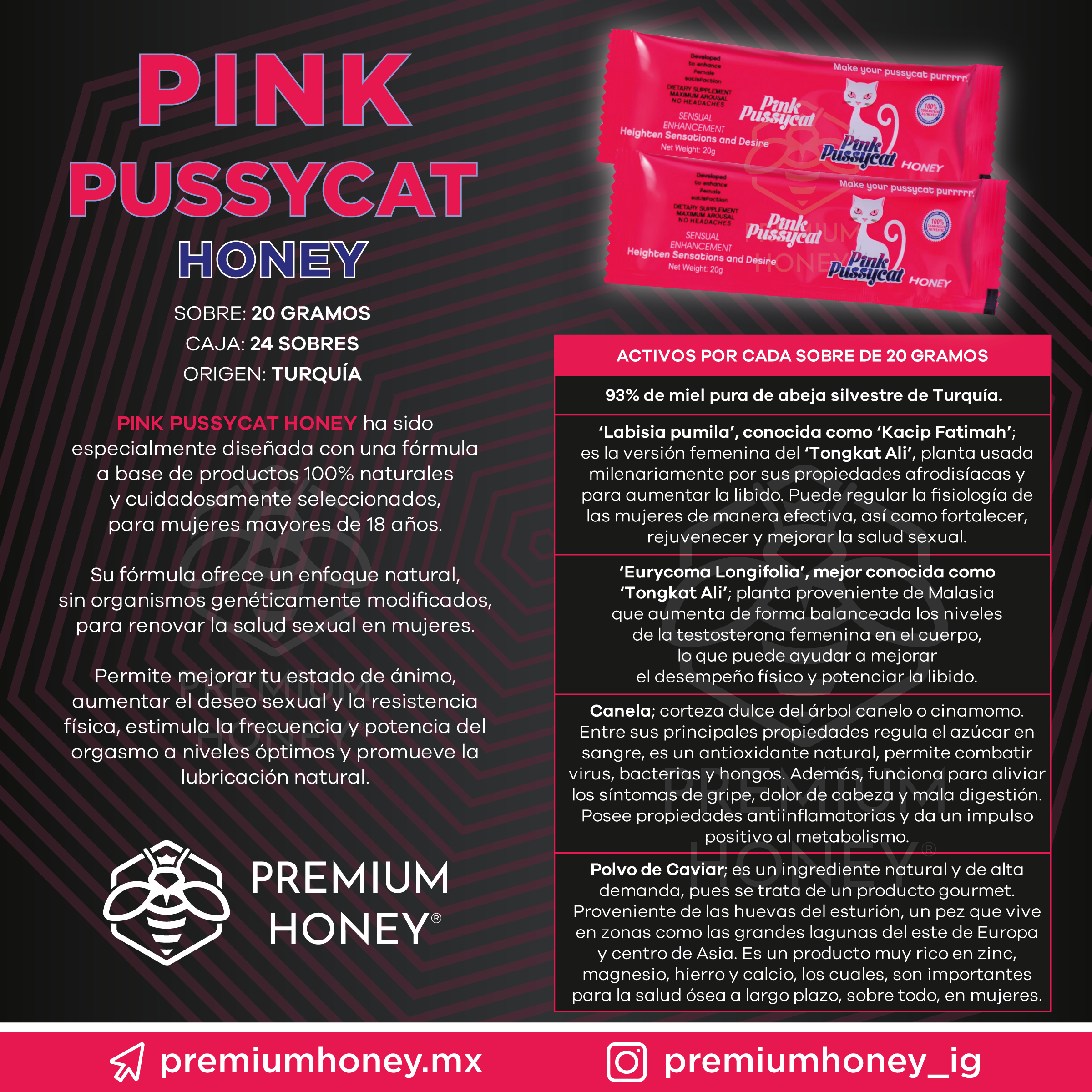 Pink Pussy Cat 24pz
